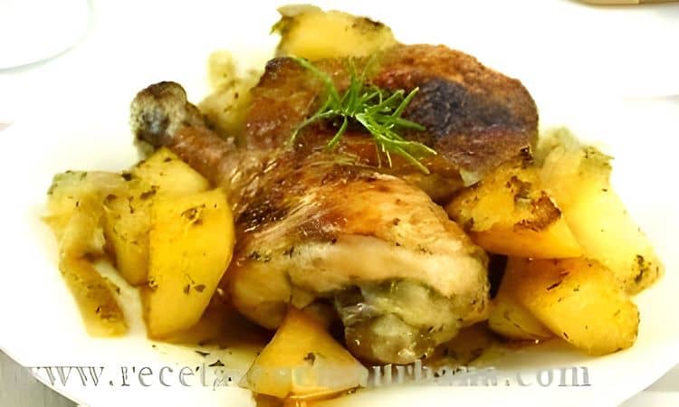 Honey Chicken with Aromatic Herbs recipe