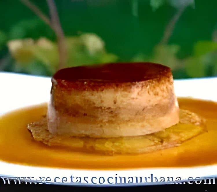 Caramelized Pineapple Flan recipe