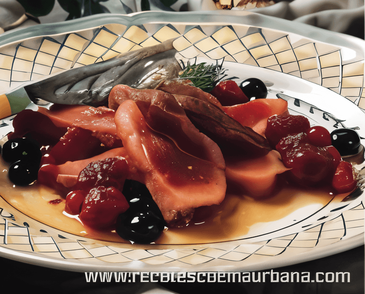 Festive Duck Breasts with Red Berry Sauce recipe