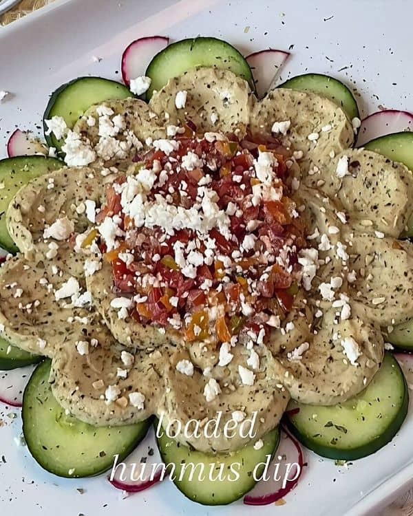 Loaded Hummus Dip recipe