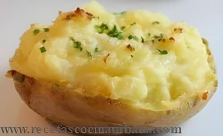 Gratin Stuffed Potatoes recipe