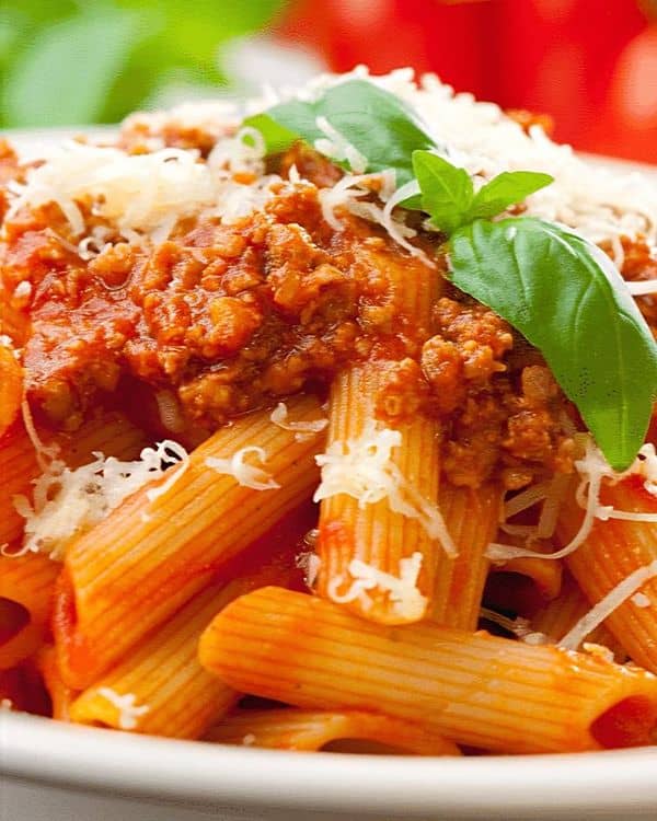 Rigatoni Bolognase recipe