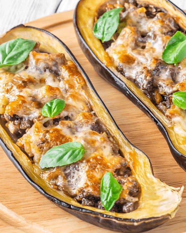 Mediterranean Stuffed Eggplant recipe