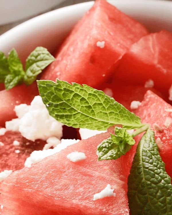 Watermelon, Feta & Mint Salad recipe