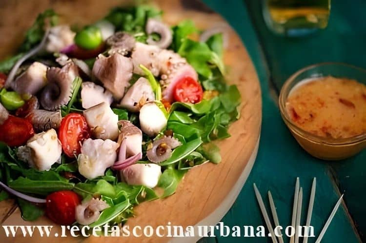 Mediterranean-Style Octopus Salad recipe
