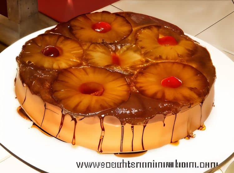 Pineapple Upside-Down Cake recipe