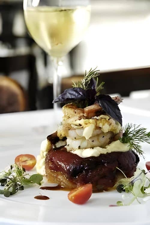 Tomato and Prawn Tatin recipe