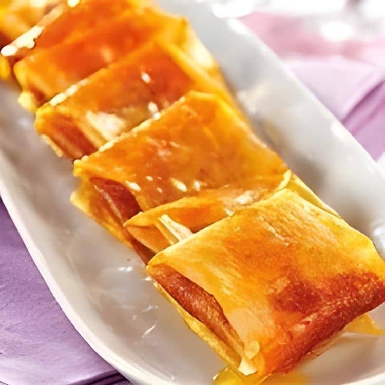 Crispy Sobrasada and Honey Bites recipe