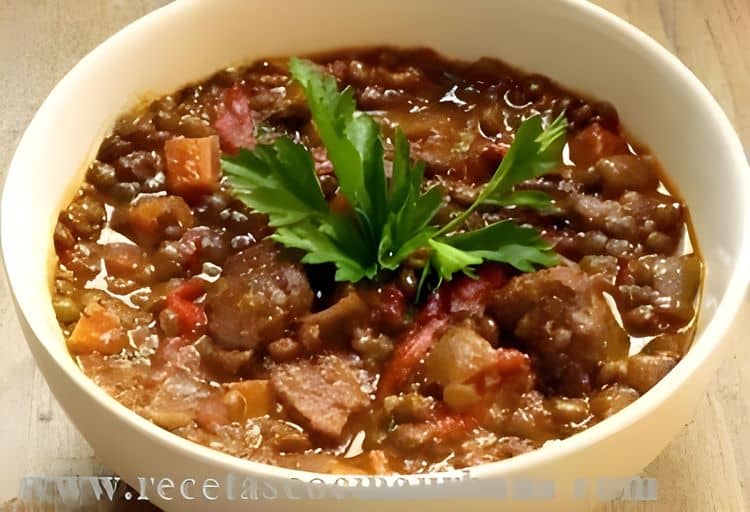 Pancho Villa Lentils recipe