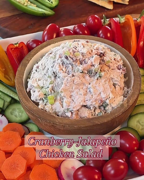 Cranberry–Jalapeño Chicken Salad recipe