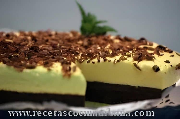 Frozen Two-Chocolate Cake recipe