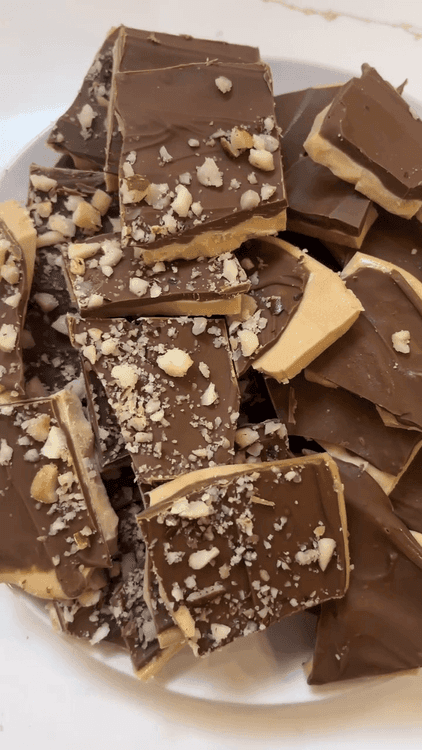 Holiday Toffee Bark recipe