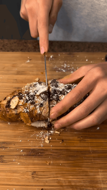 Perfectly Gooey Chocolate Almond Croissant recipe