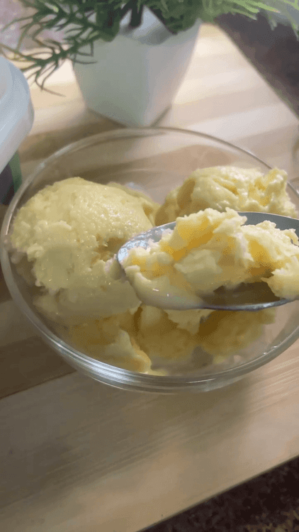 Mango Ice Cream recipe