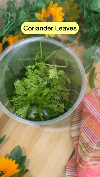 Vrat Wali Hari Chutney recipe