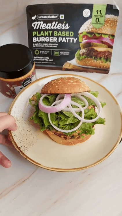 Vegan Spicy Burger recipe