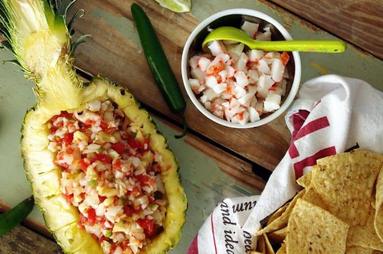 Crab Pineapple Salsa recipe