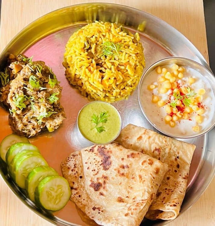Simple & Yummy Lunch Thali recipe