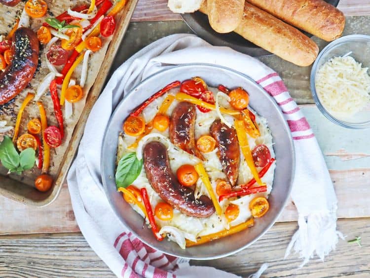 Sheet Pan Sausage and Veggies recipe