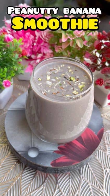 Peanutty Banana Smoothie recipe
