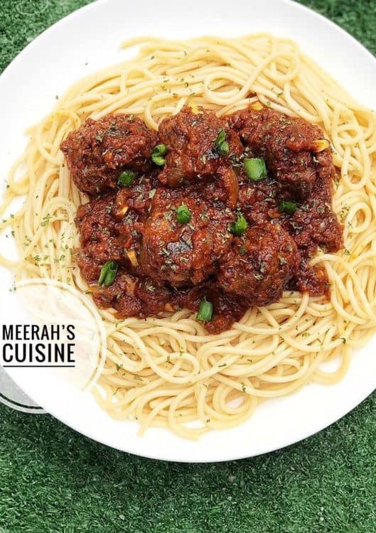 Spaghetti and Meatballs recipe