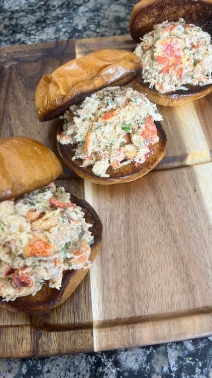 Lobster Sliders recipe