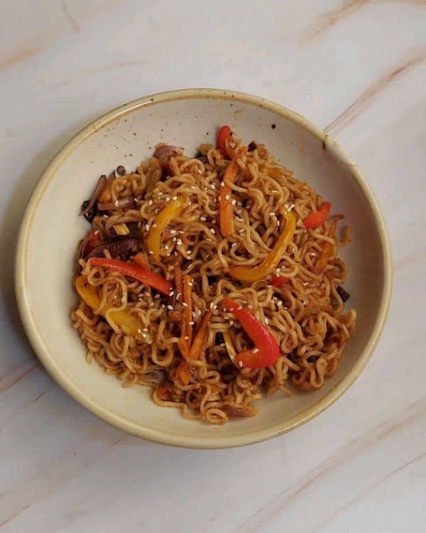 Maggie X Chowmein recipe