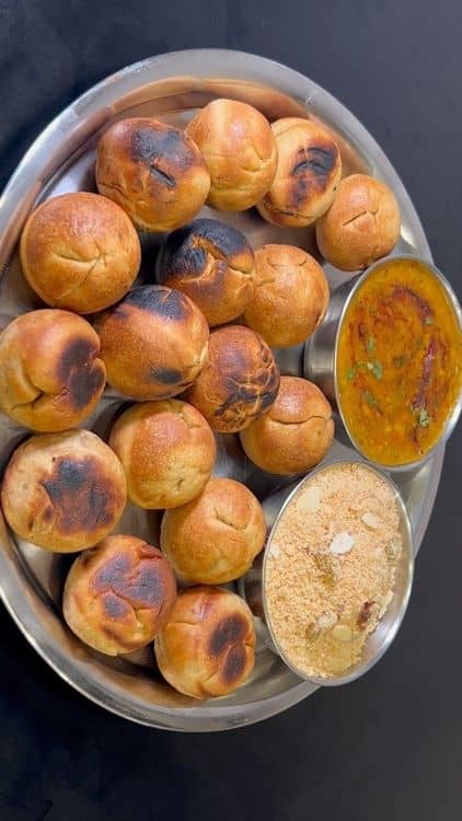 Dal Bati Churma recipe