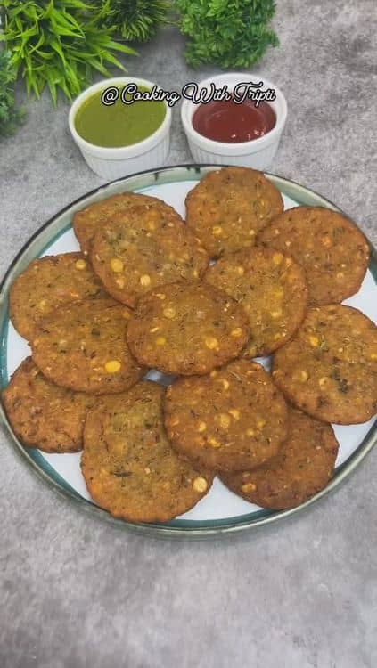 Crispy Chana Dal Vada recipe
