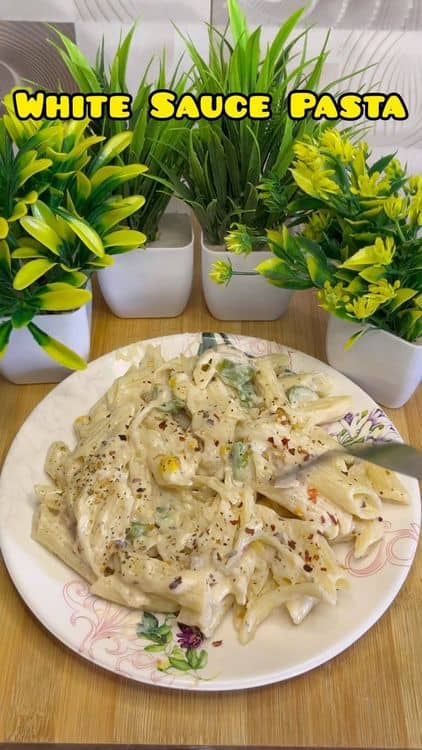 White Sauce Pasta recipe