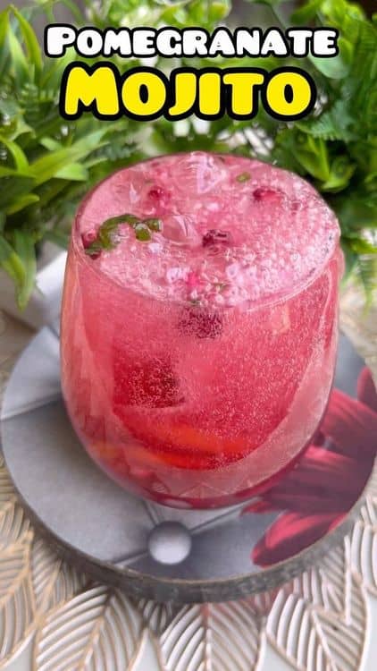 Pomegranate Mojito recipe