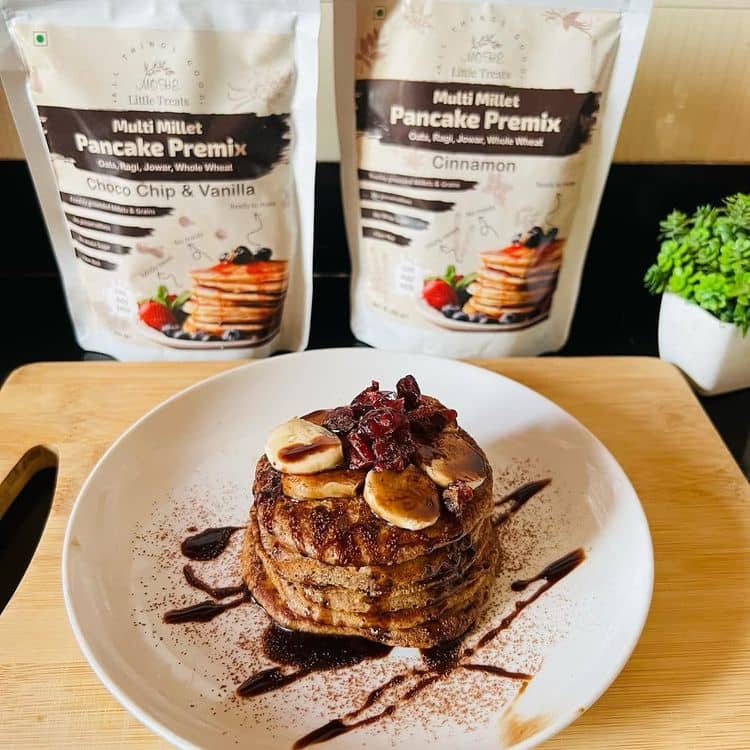 Instant & Healthy Millet Pancake recipe