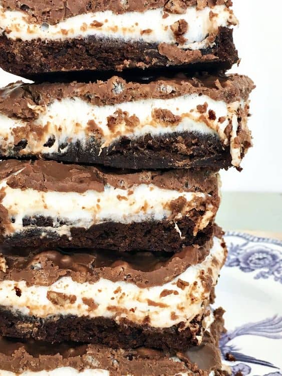 Marshmallow Crunch Brownies recipe