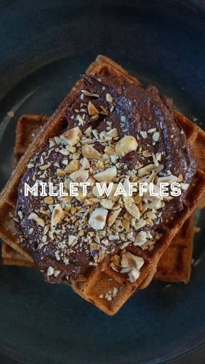 Millet Waffles recipe