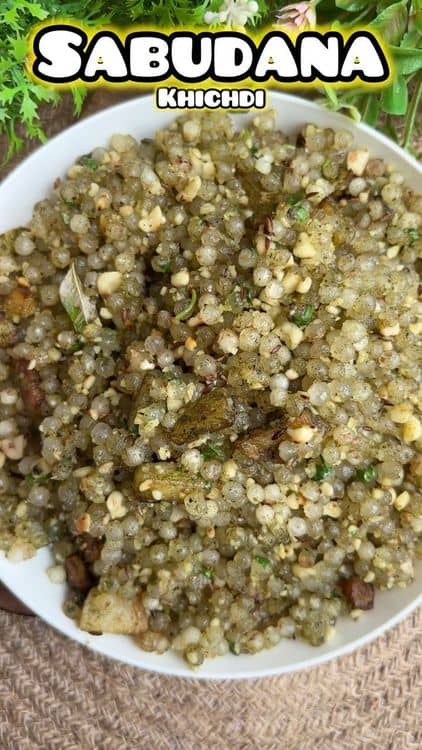 Upvas Special - Hari Sabudana Ki Khichdi recipe