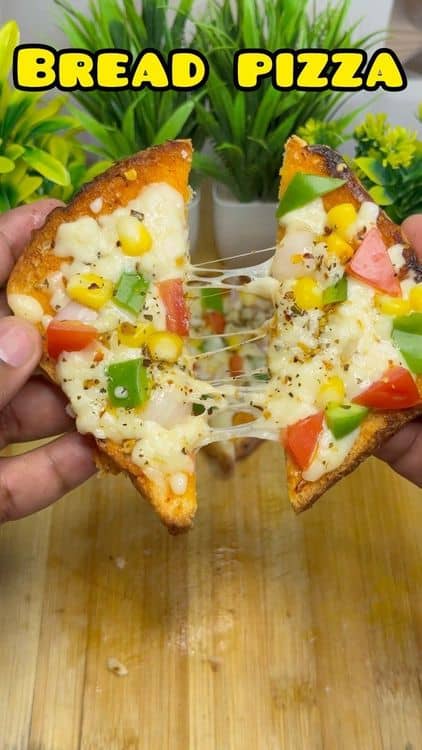 Bread Pizza recipe
