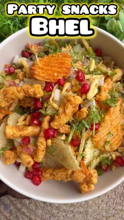 Party Snacks - Unique Bhel recipe