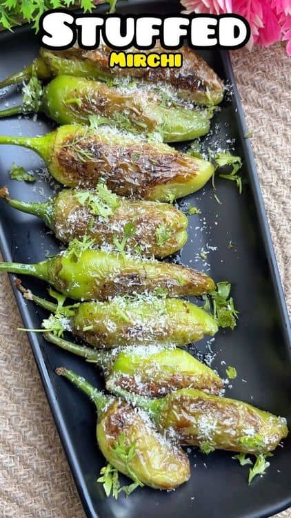 Stuffed Mirchi recipe
