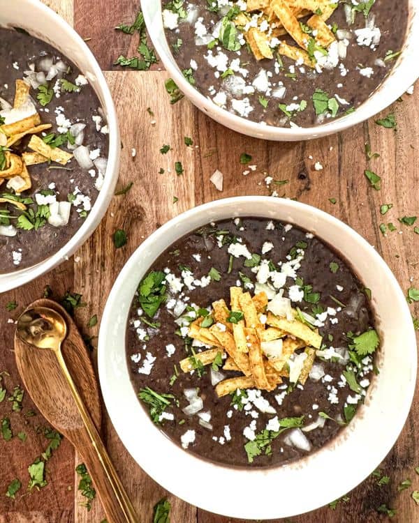 Easy Black Bean Soup recipe