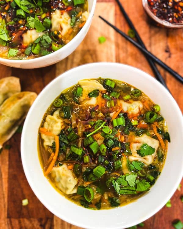 Fast and Easy Wonton Soup recipe
