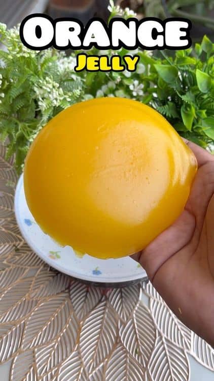 Gelatine Free Orange Jelly recipe