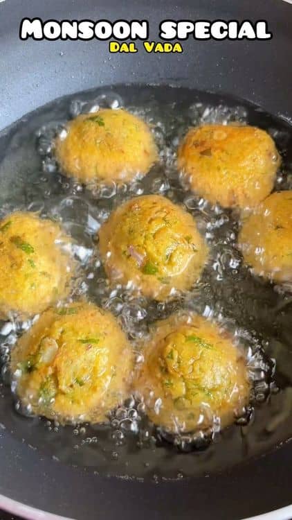 Monsoon Special Dal Vada recipe