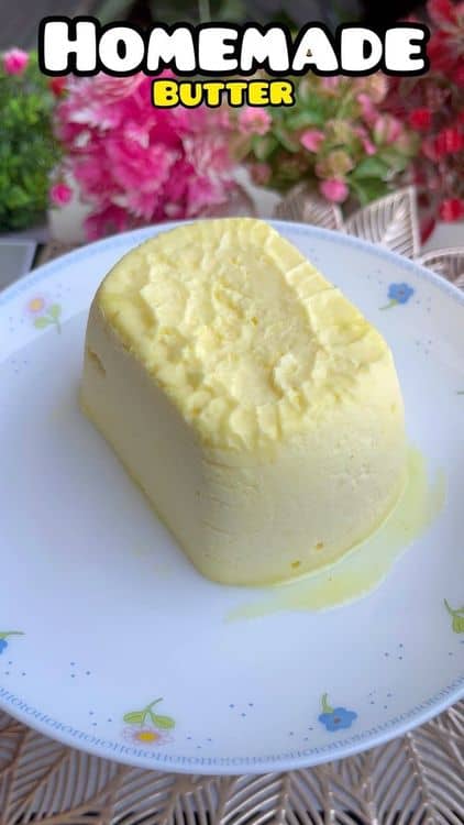 Homemade Butter recipe