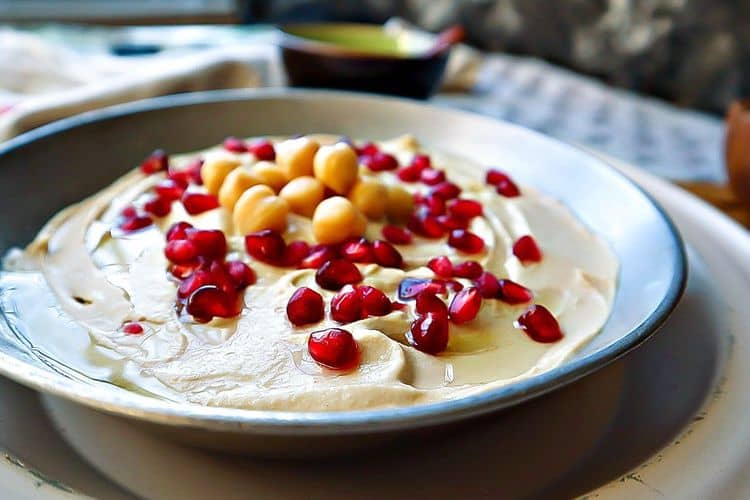 Pomegranate Hummus recipe