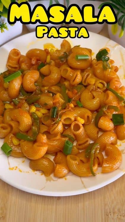 Instant Masala Pasta in 10 Minutes recipe