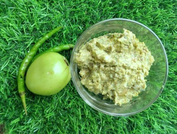 Raw Mango Chammanthi recipe