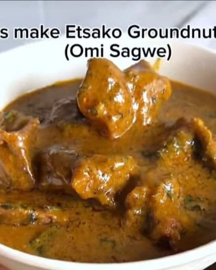 Etsako Groundnut Soup recipe