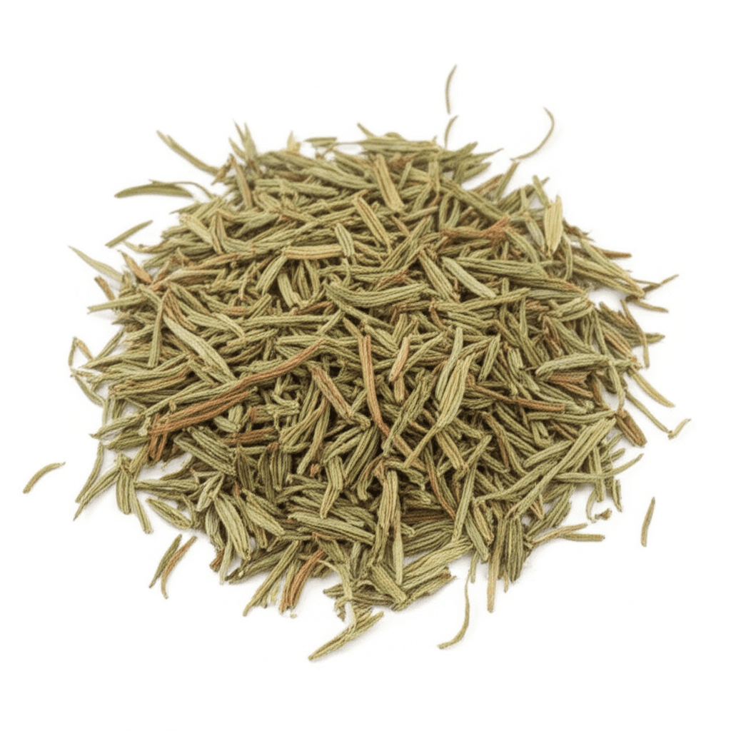 individual dried herbs