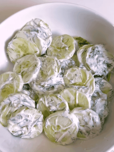 Mizeria - Polish Cucumber Salad recipe