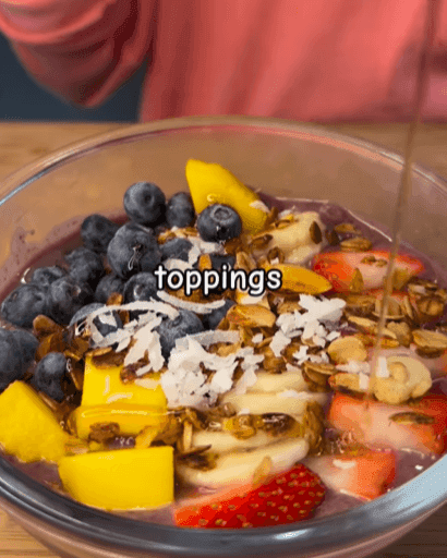 Homemade Açaí Bowls with Granola recipe